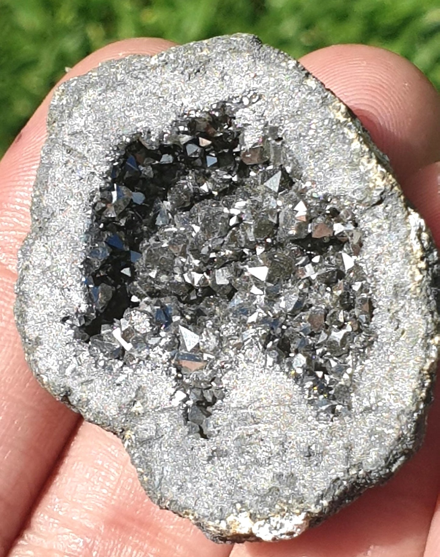 Titanium Geode - Small