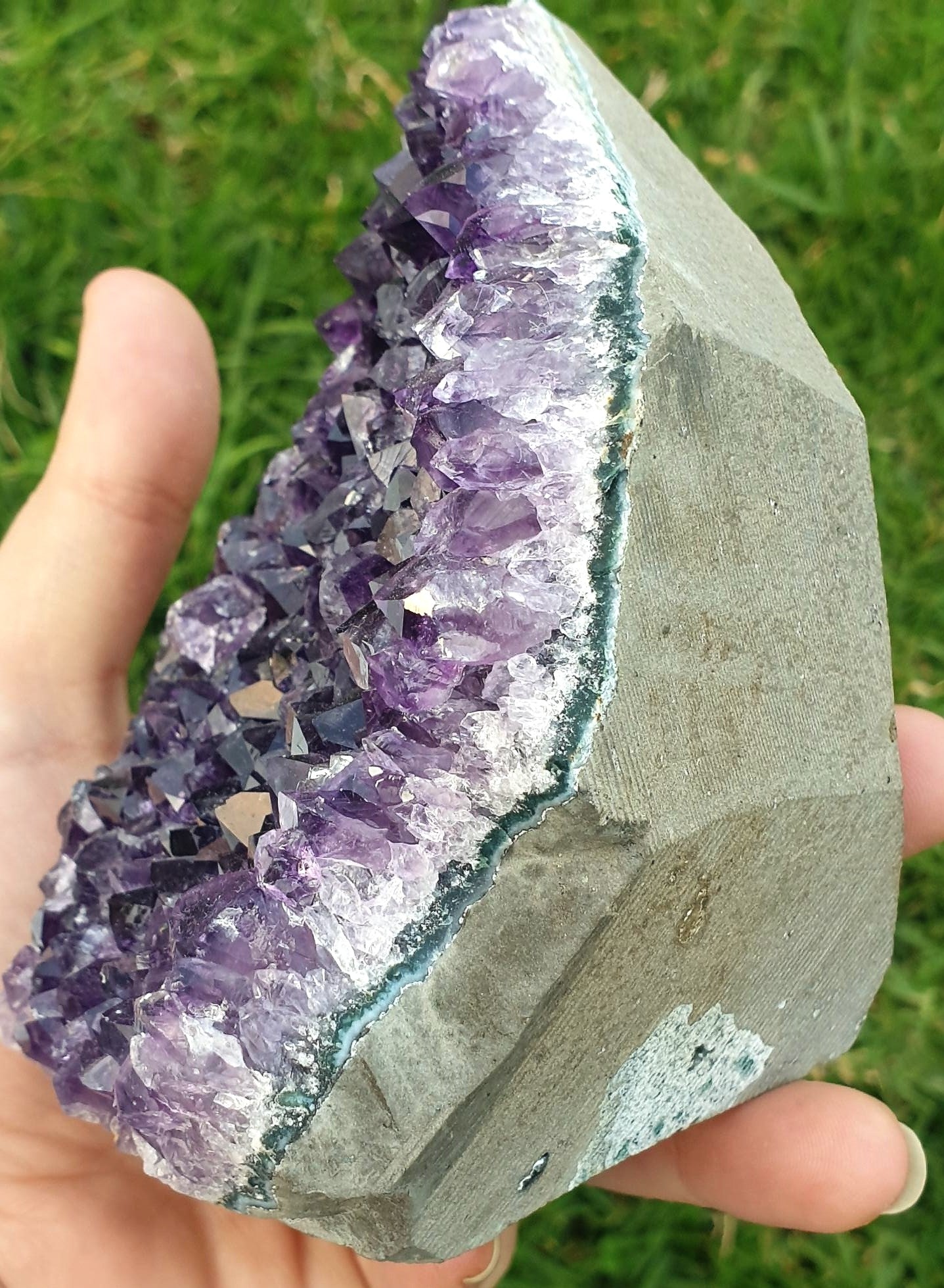 Freestanding AAA Grade Amethyst Cluster