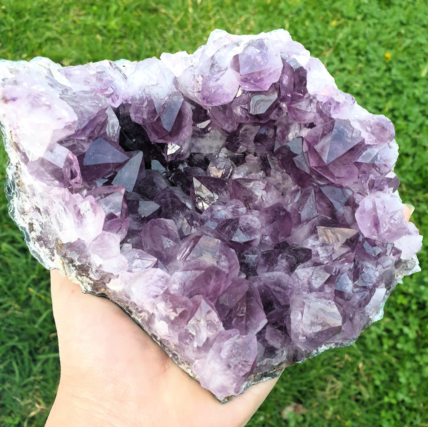 Large Freestanding AAA Grade Amethyst Cluster