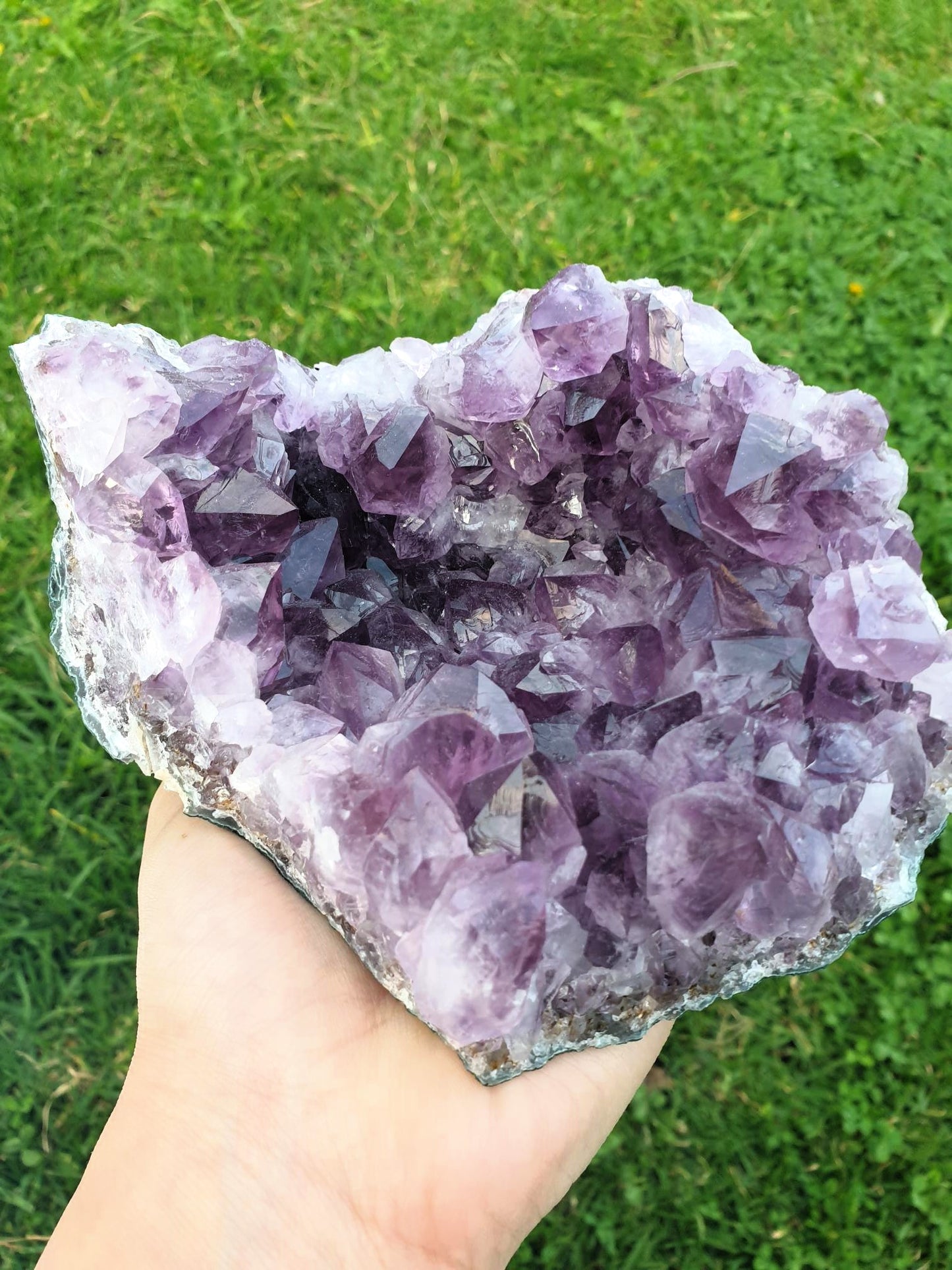 Large Freestanding AAA Grade Amethyst Cluster