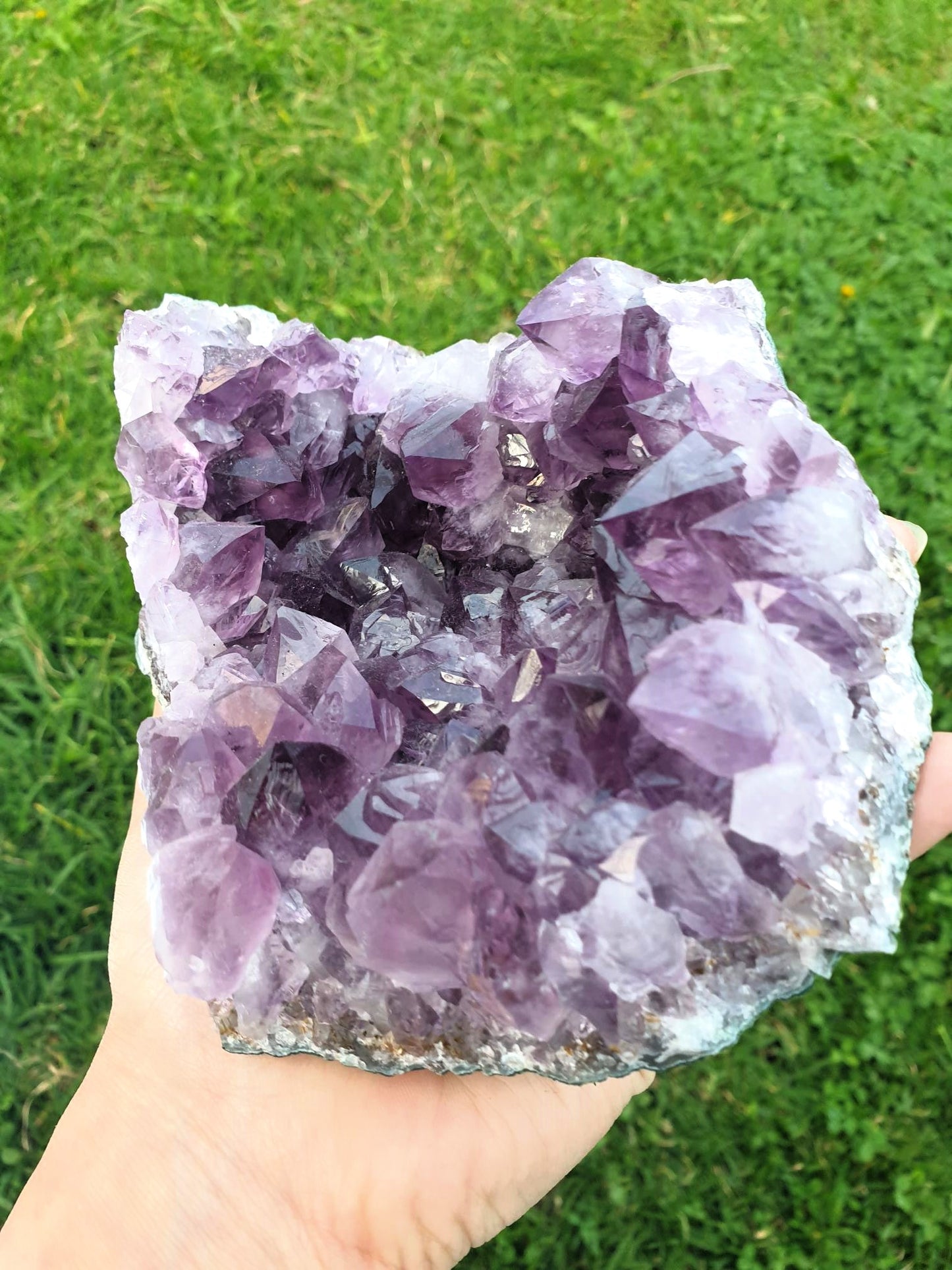 Large Freestanding AAA Grade Amethyst Cluster