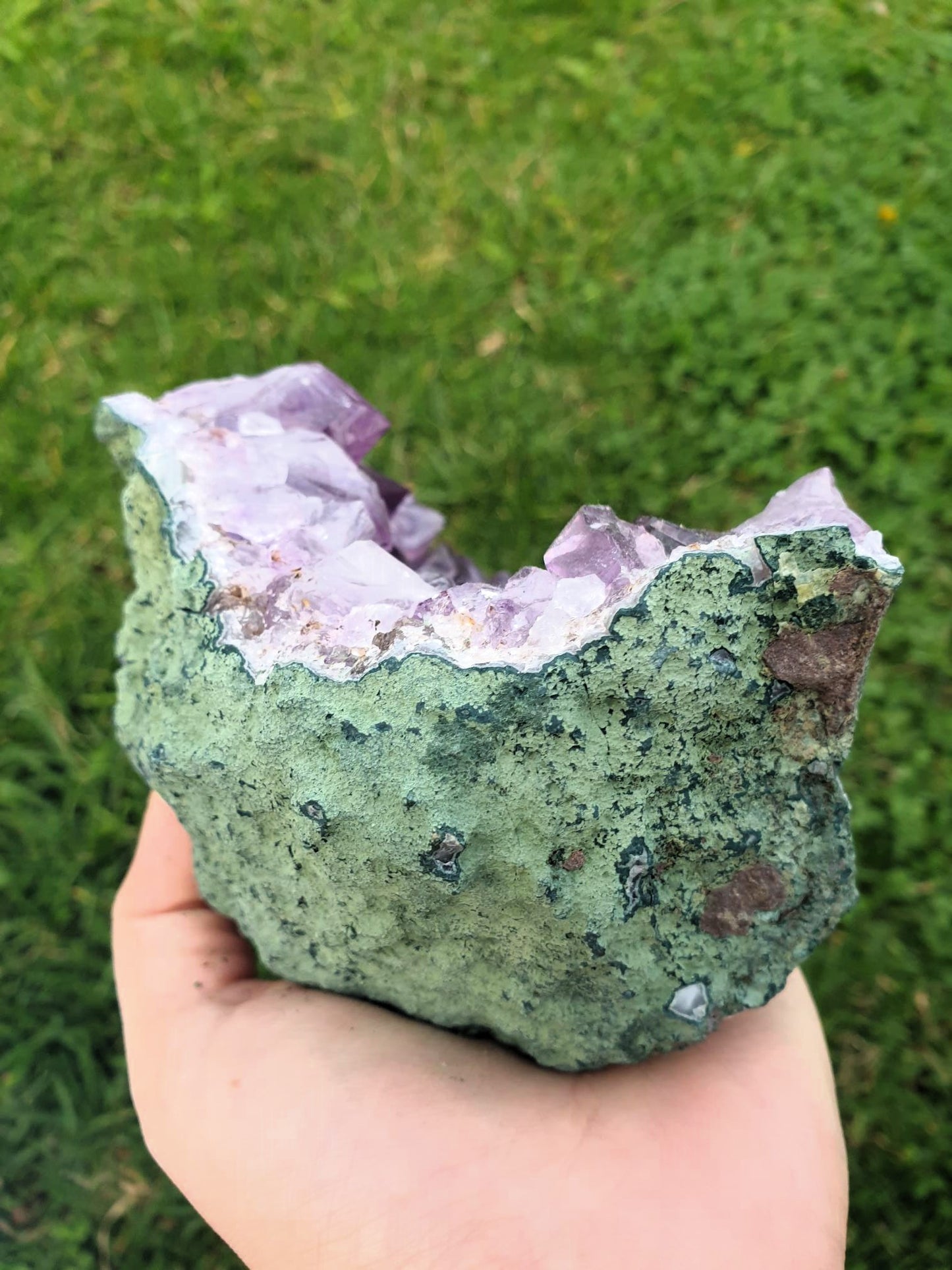 Large Freestanding AAA Grade Amethyst Cluster