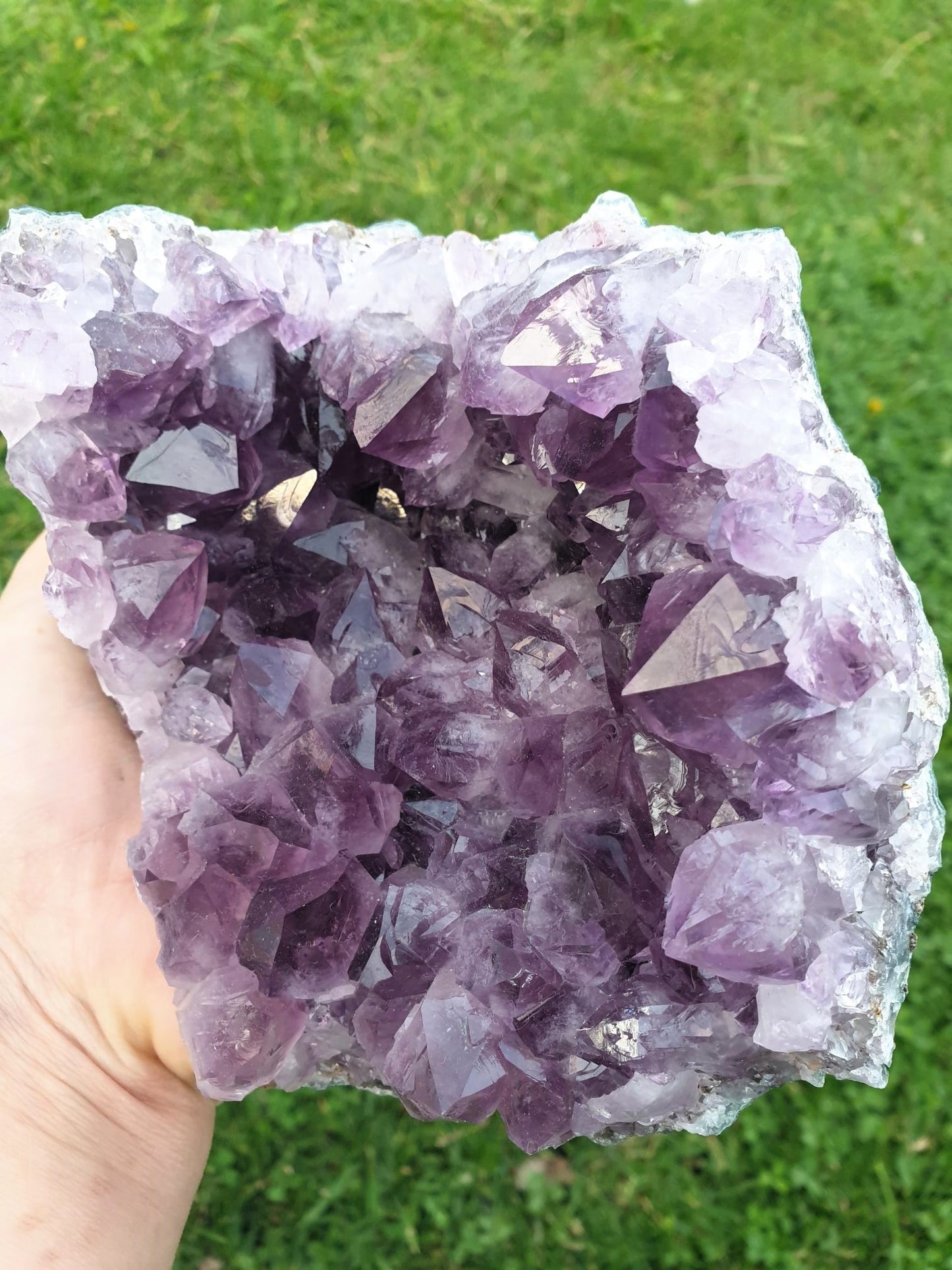 Large Freestanding AAA Grade Amethyst Cluster