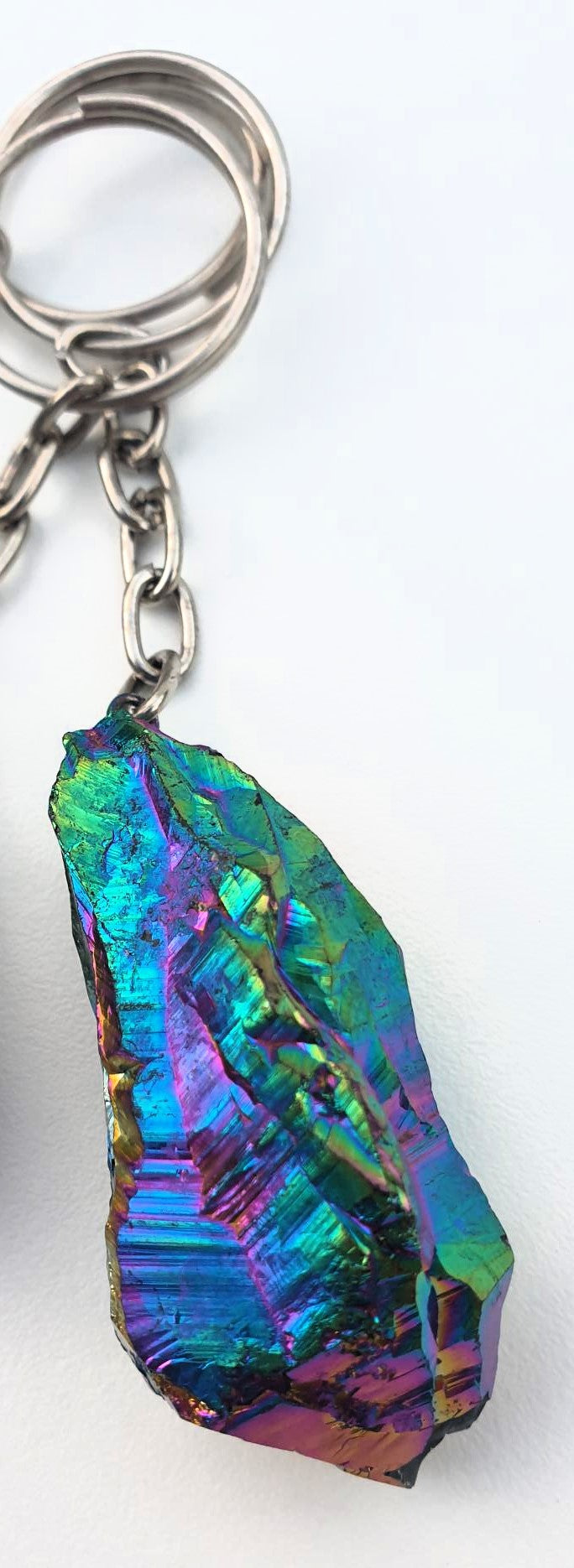 Titanium Aura Keyrings