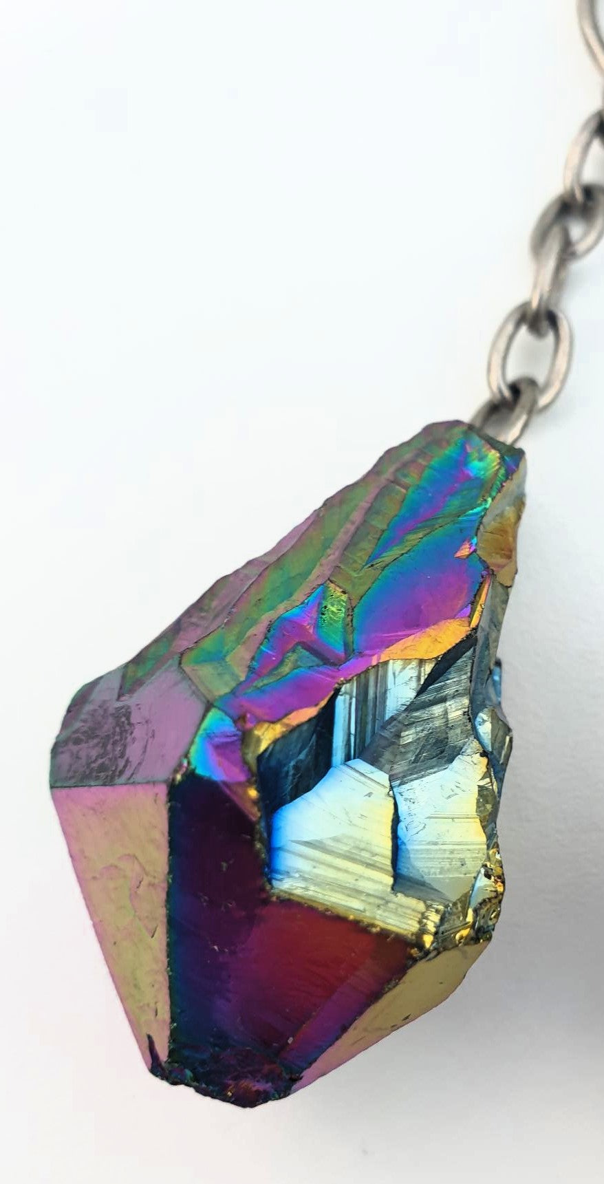 Titanium Aura Keyrings