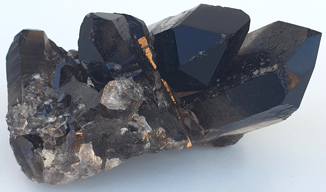 Smoky Quartz Cluster