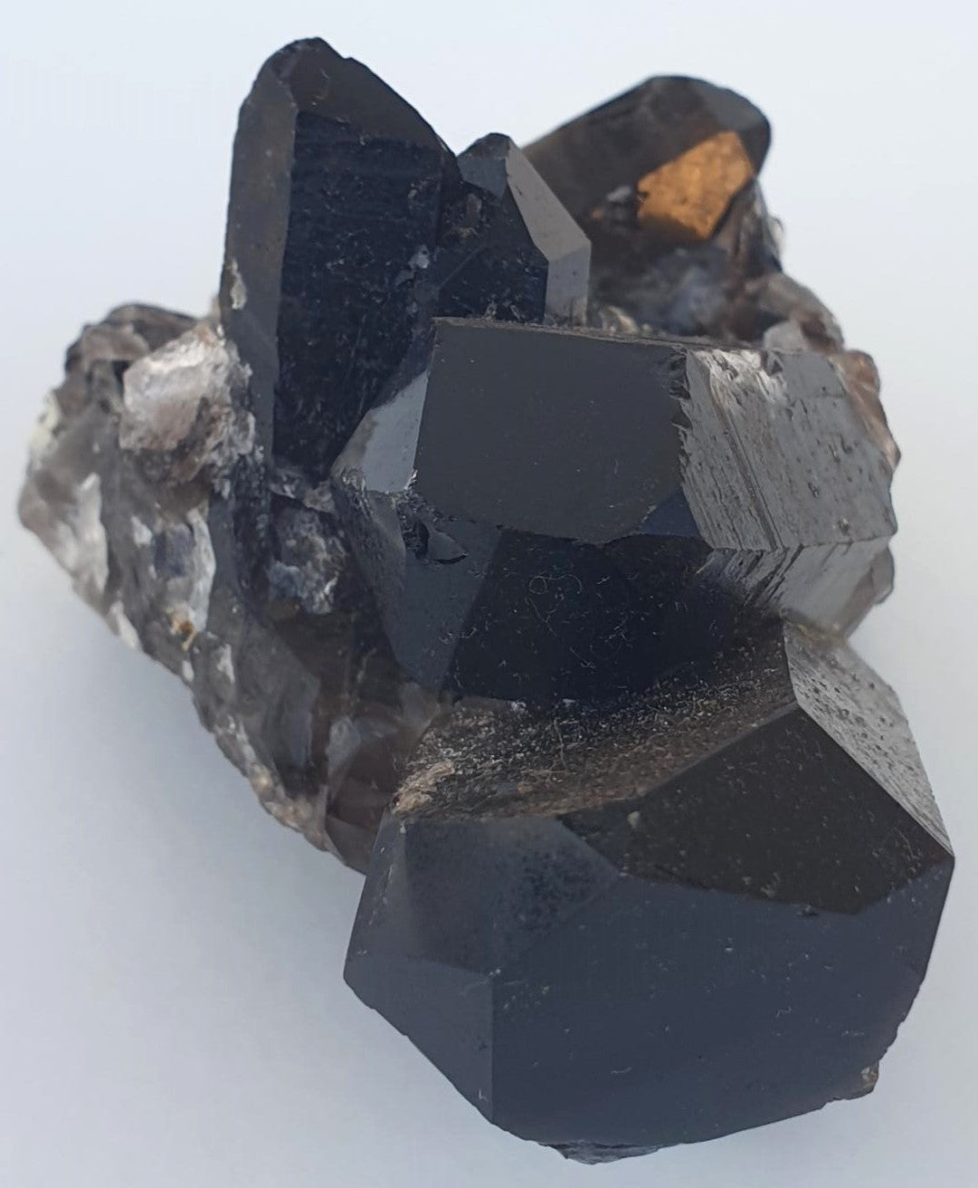 Smoky Quartz Cluster