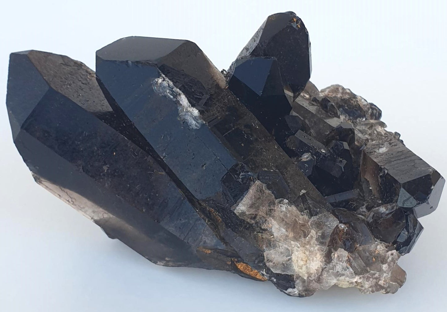 Smoky Quartz Cluster