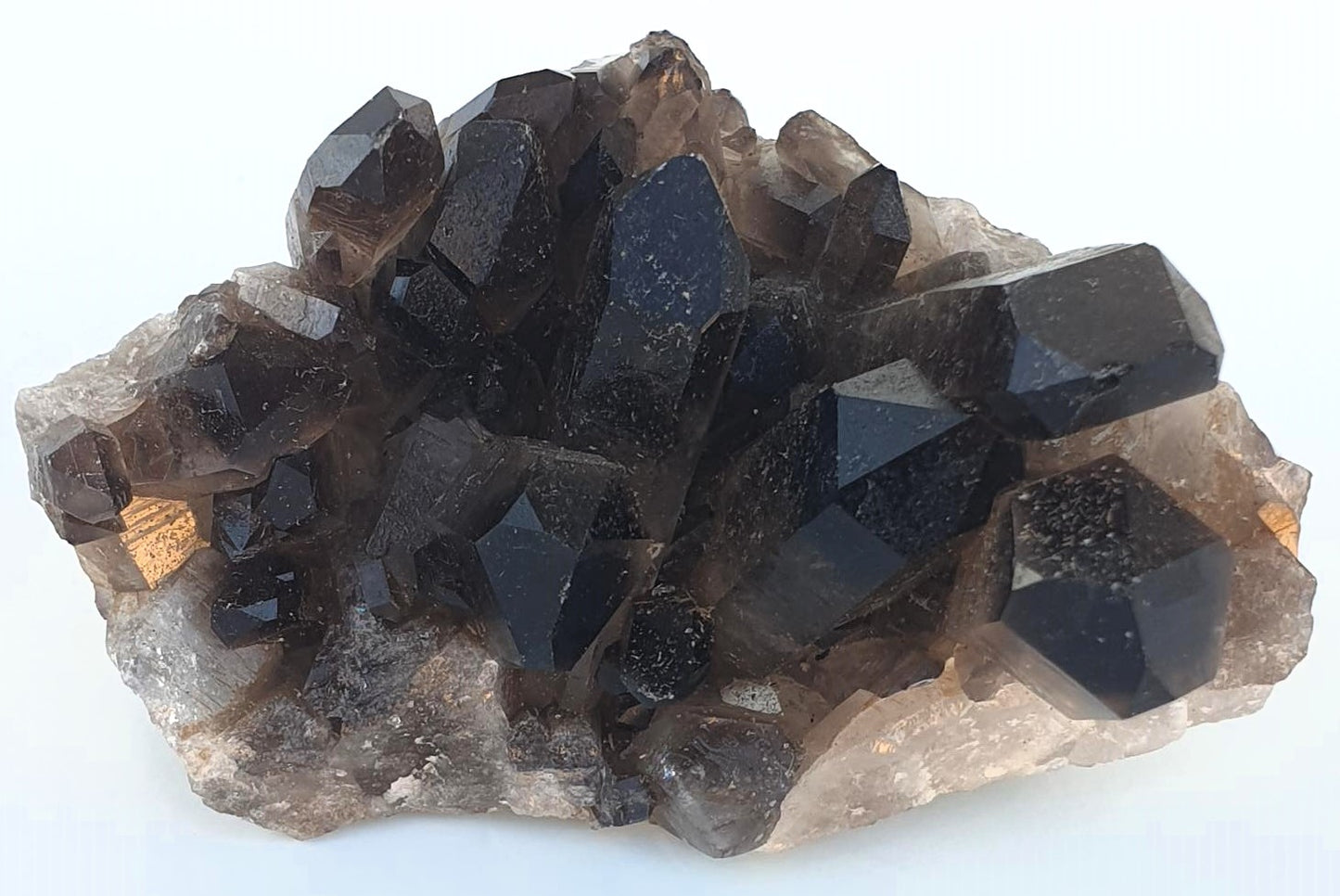 Smoky Quartz Cluster