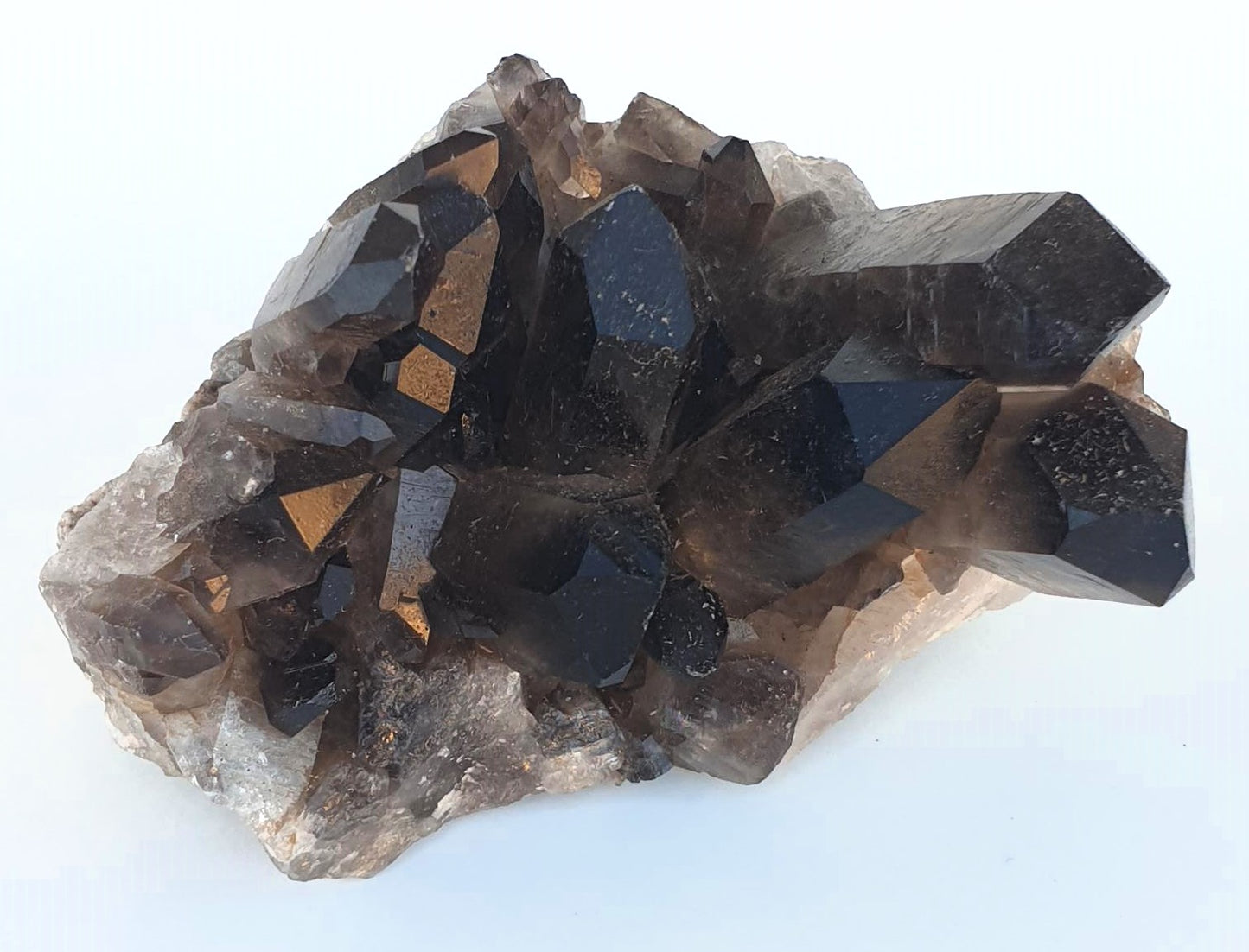 Smoky Quartz Cluster