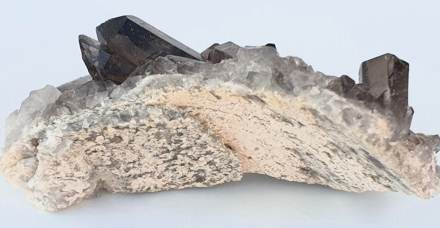 Smoky Quartz Cluster