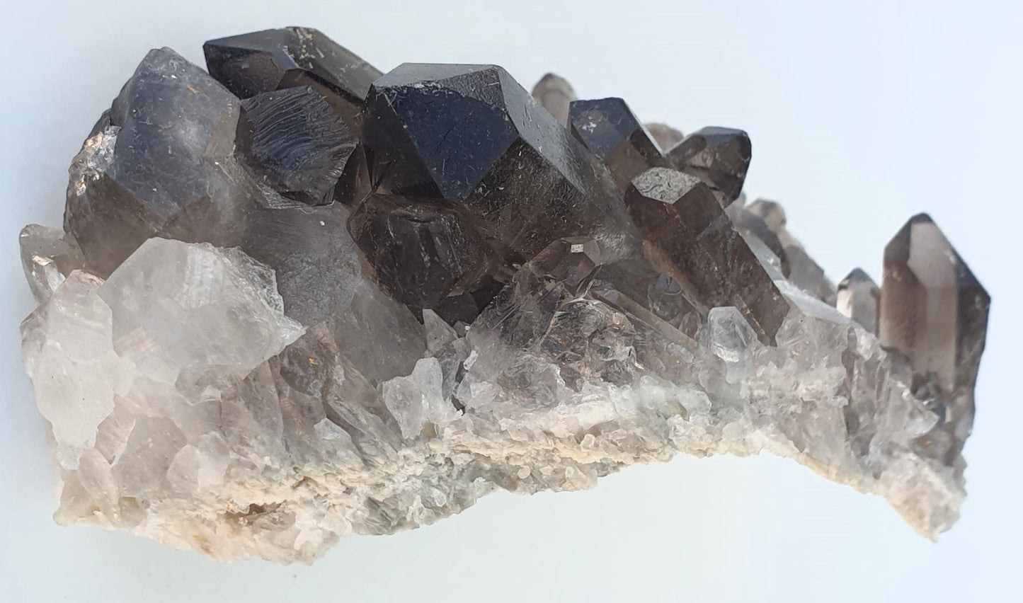 Smoky Quartz Cluster