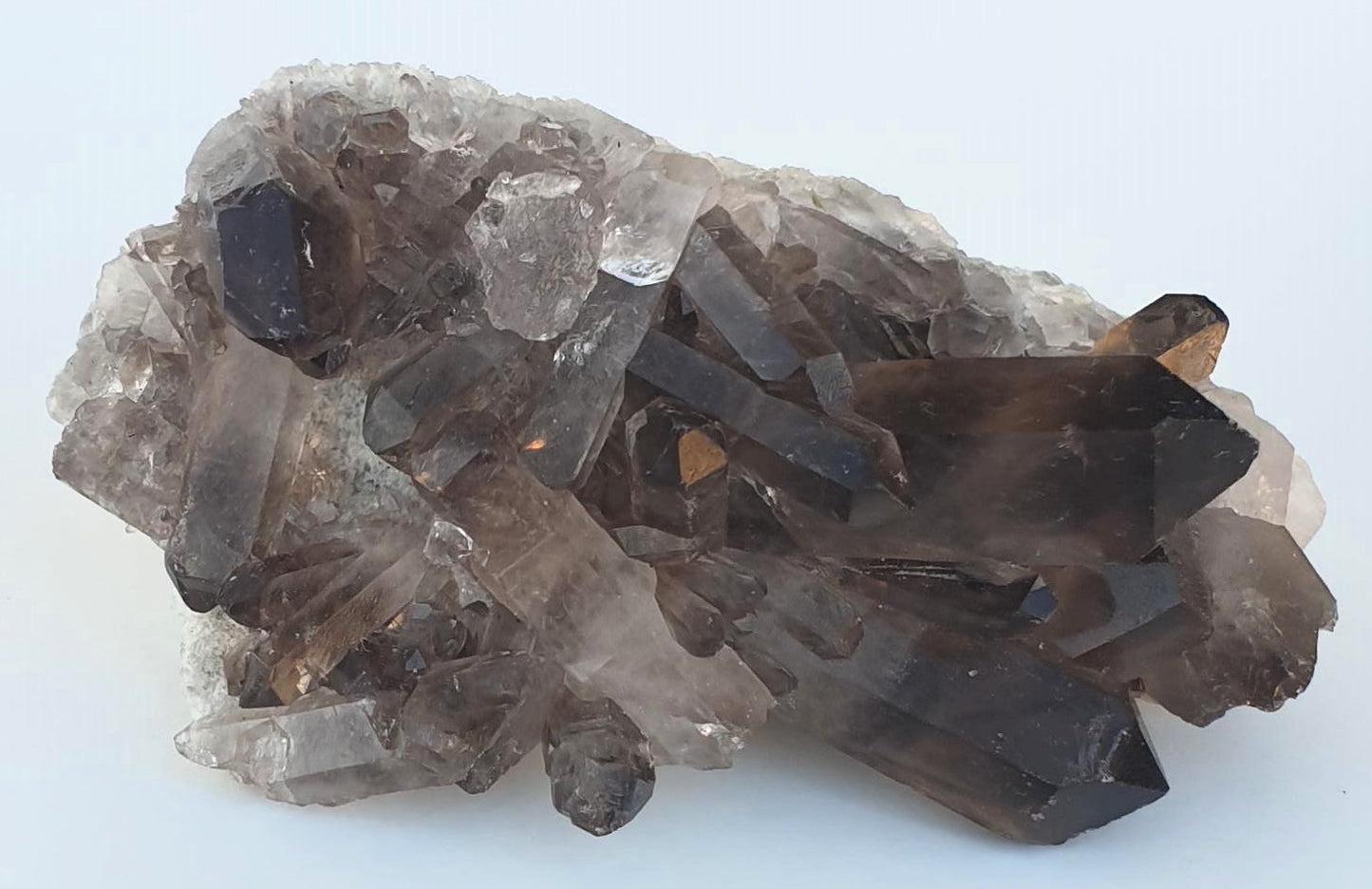 Smoky Quartz Cluster