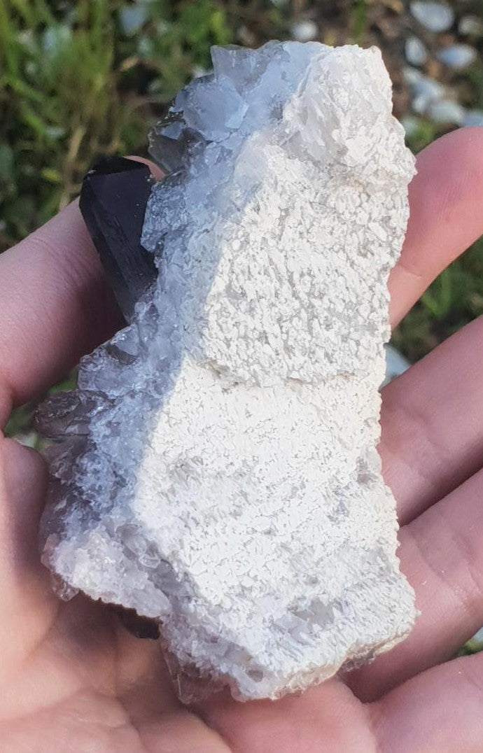 Smoky Quartz Cluster