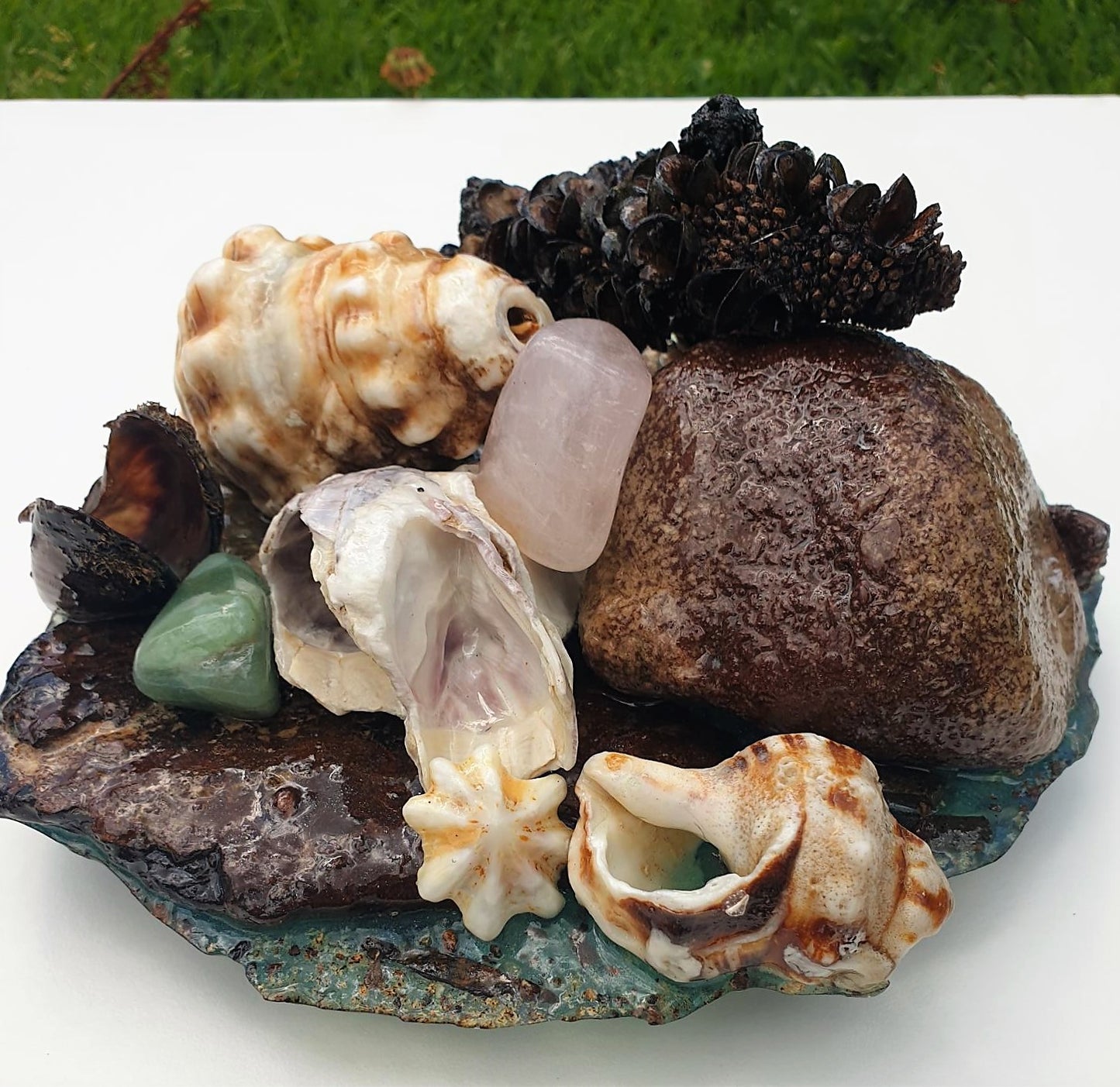 Coastal Table Display / Decor # 1