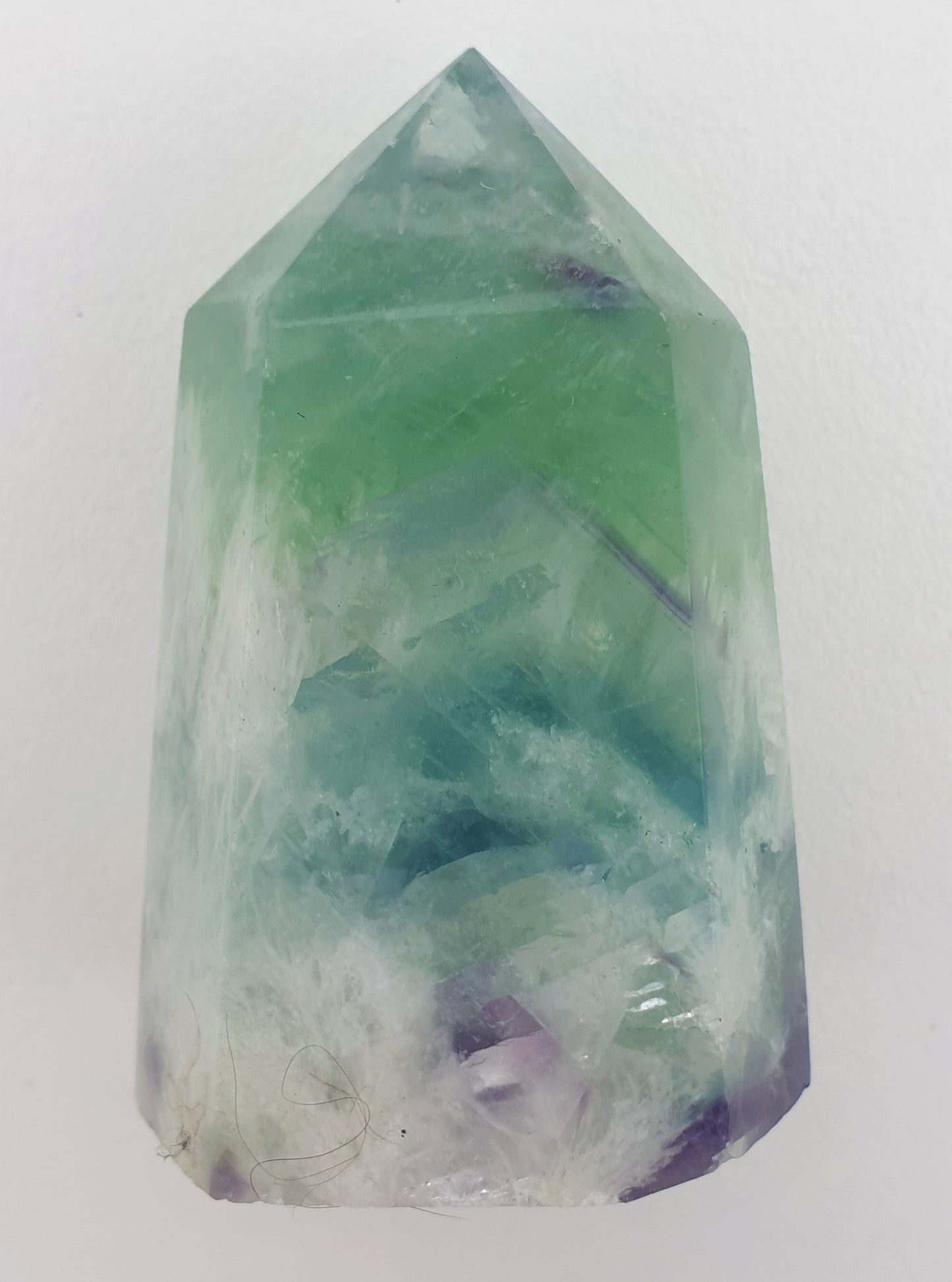 Snowflake Fluorite Tower