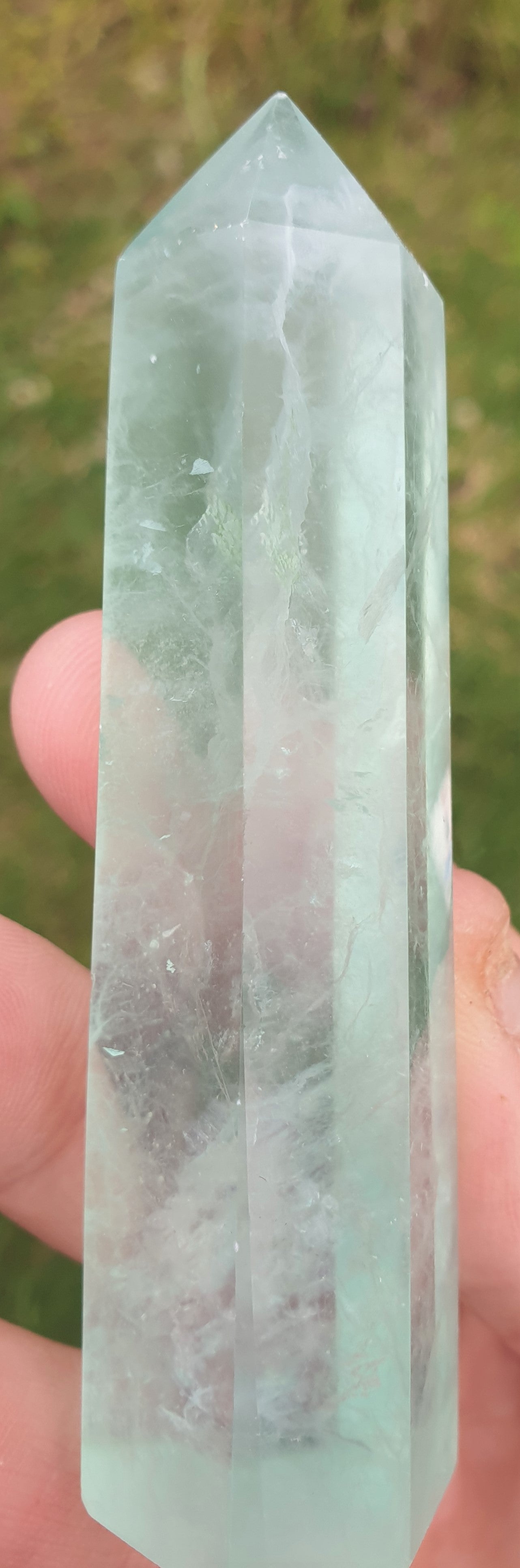 Green Fluorite Tower
