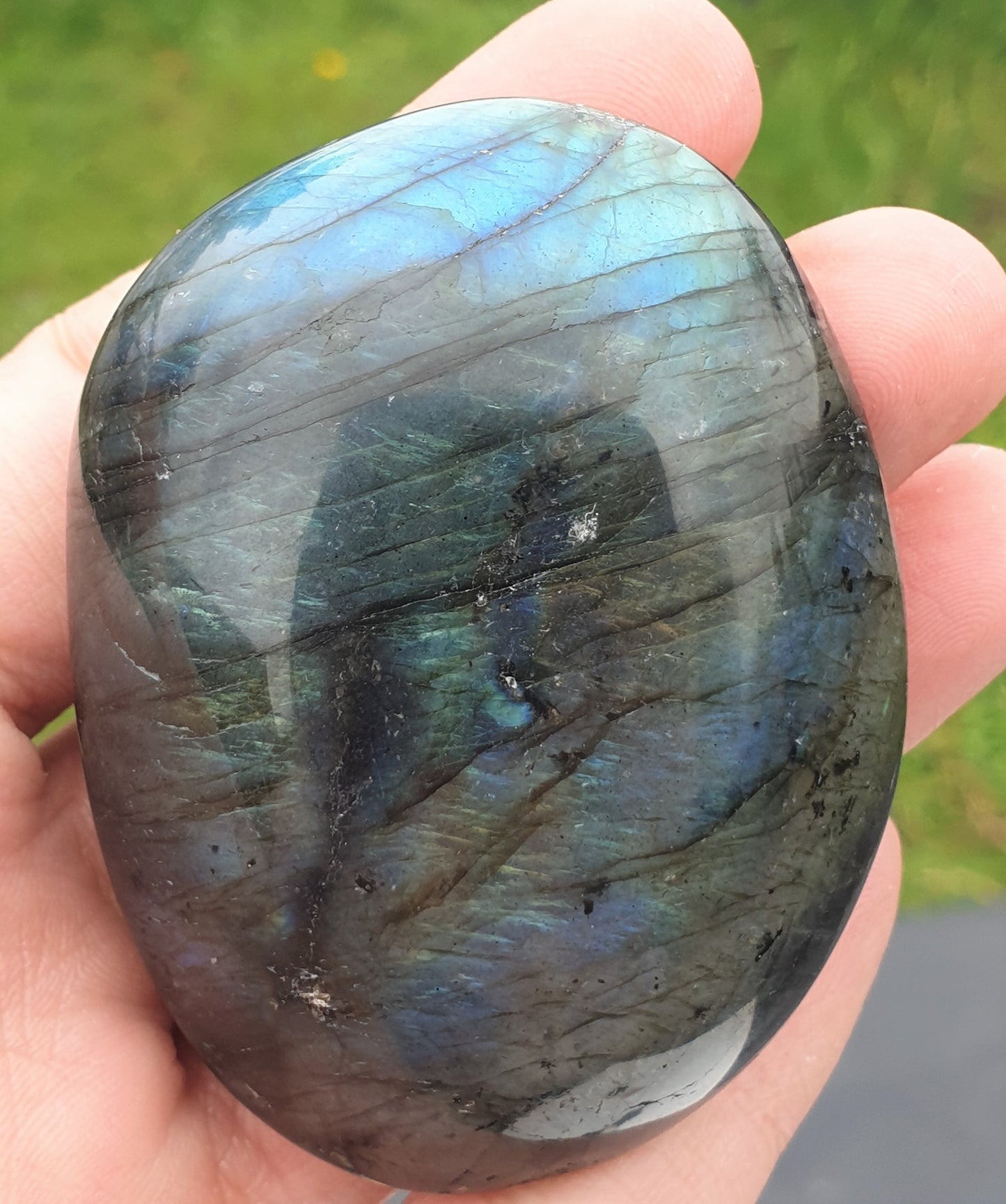 Labradorite Palm Stone #2