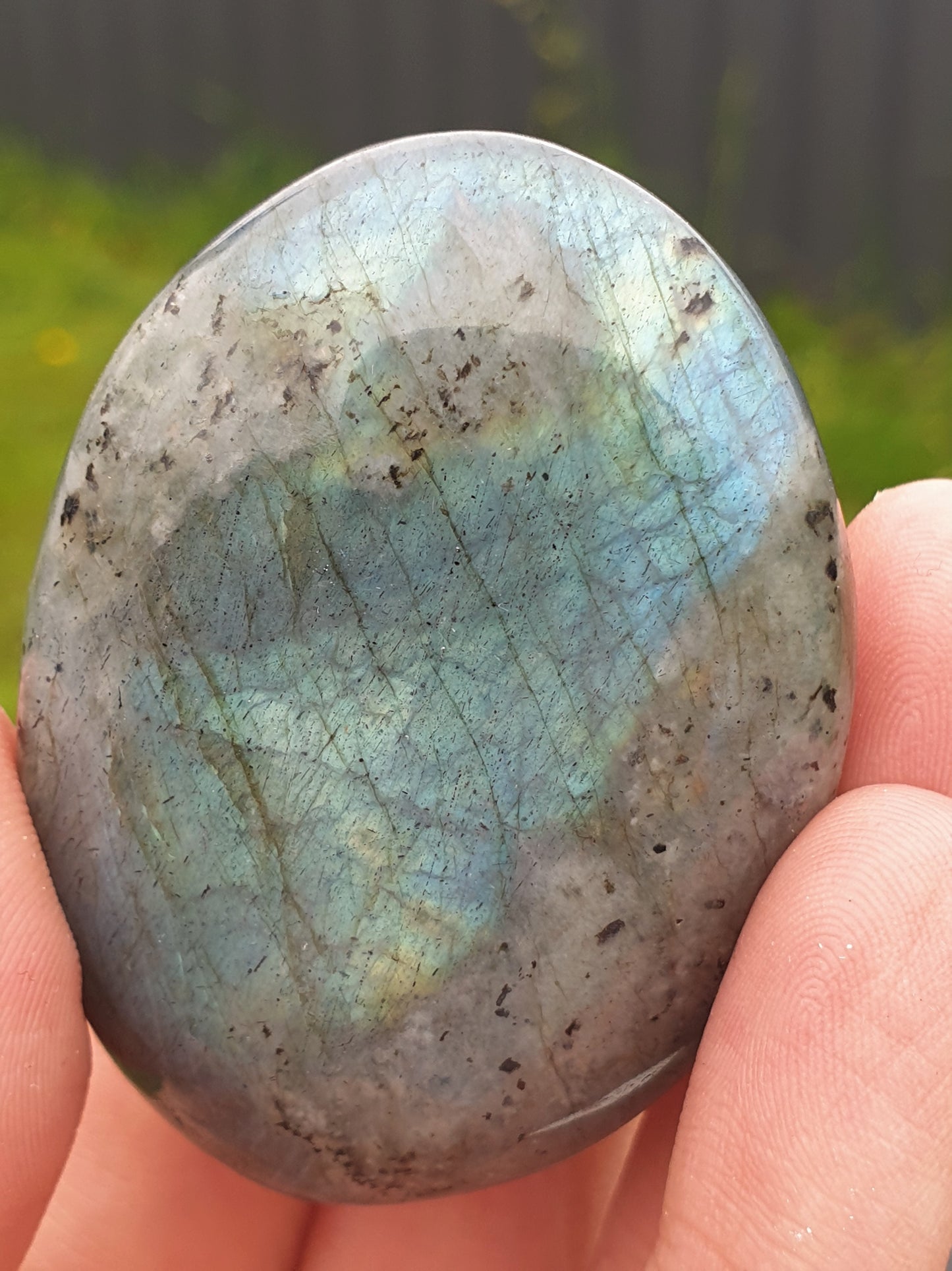 Labradorite Palm Stone #3