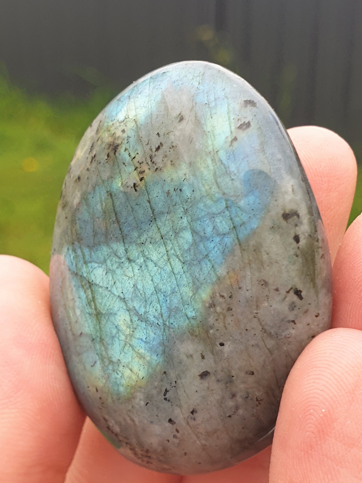 Labradorite Palm Stone #3