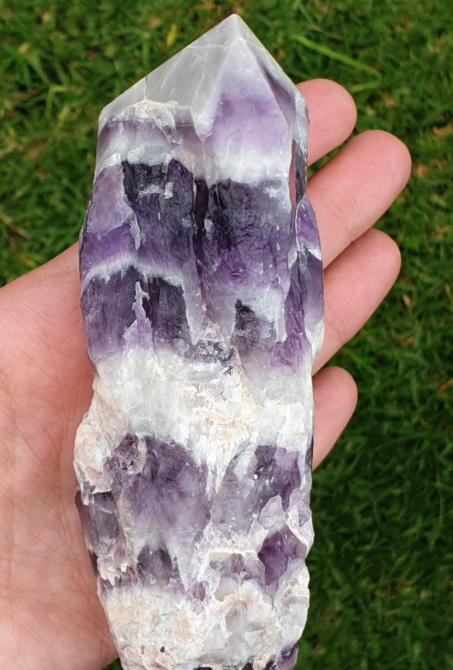 Chevron Amethyst Tower