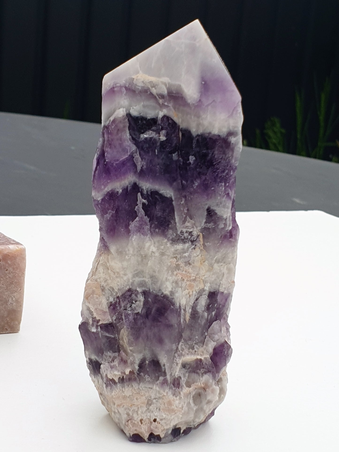 Chevron Amethyst Tower