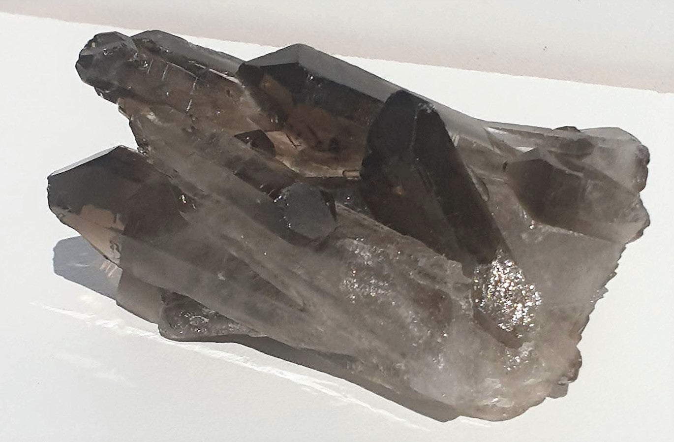 Smoky Quartz Cluster
