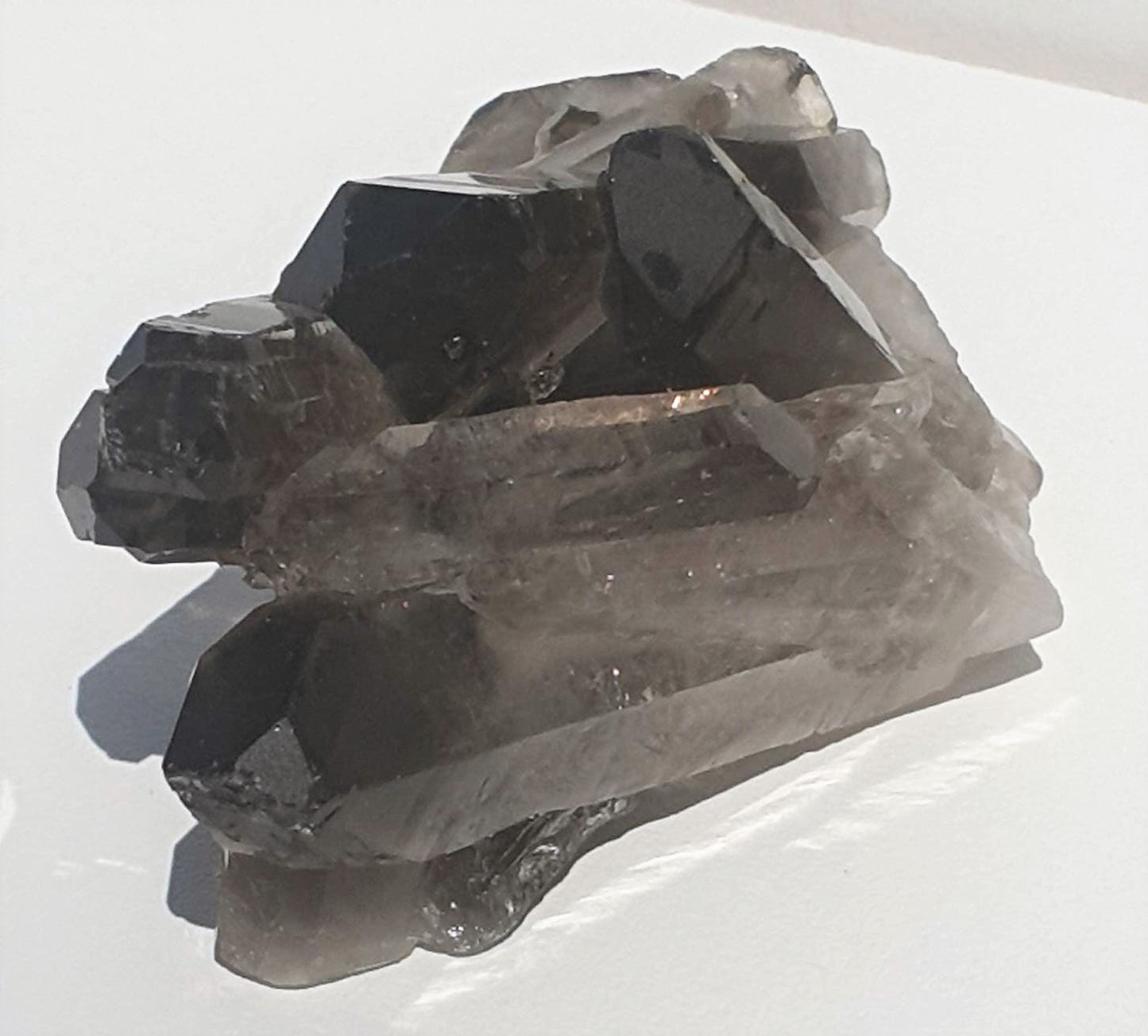 Smoky Quartz Cluster