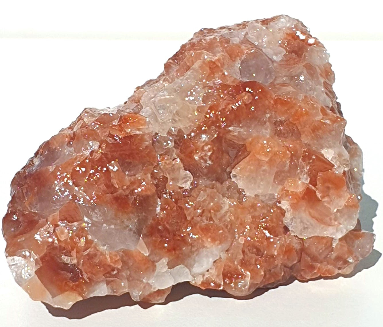 Raw Red Calcite