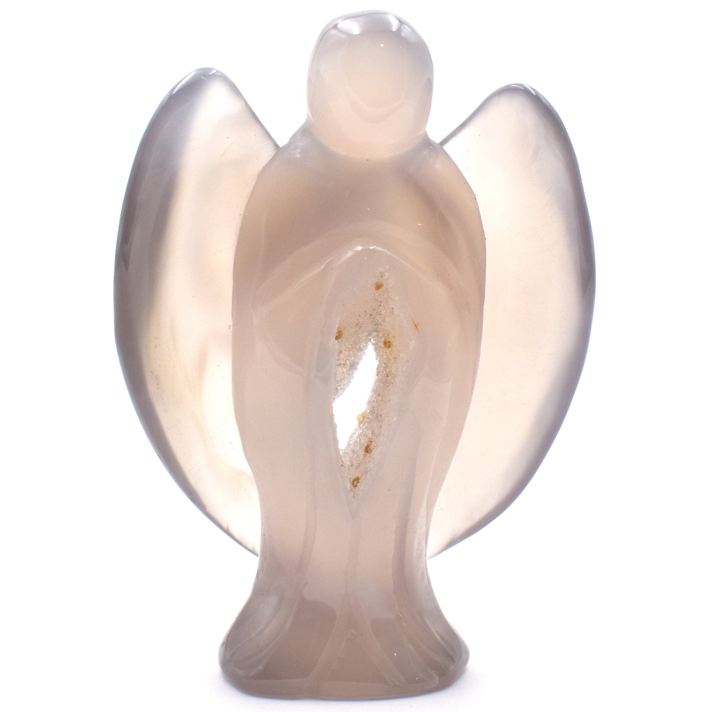 Natural Agate Geode - Angel