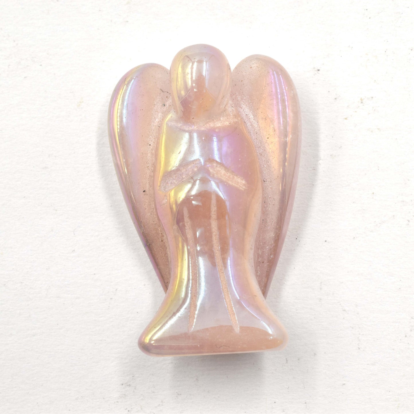 Rose Quartz Aura Angel - Mini