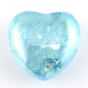 Aqua Aura Heart - Small