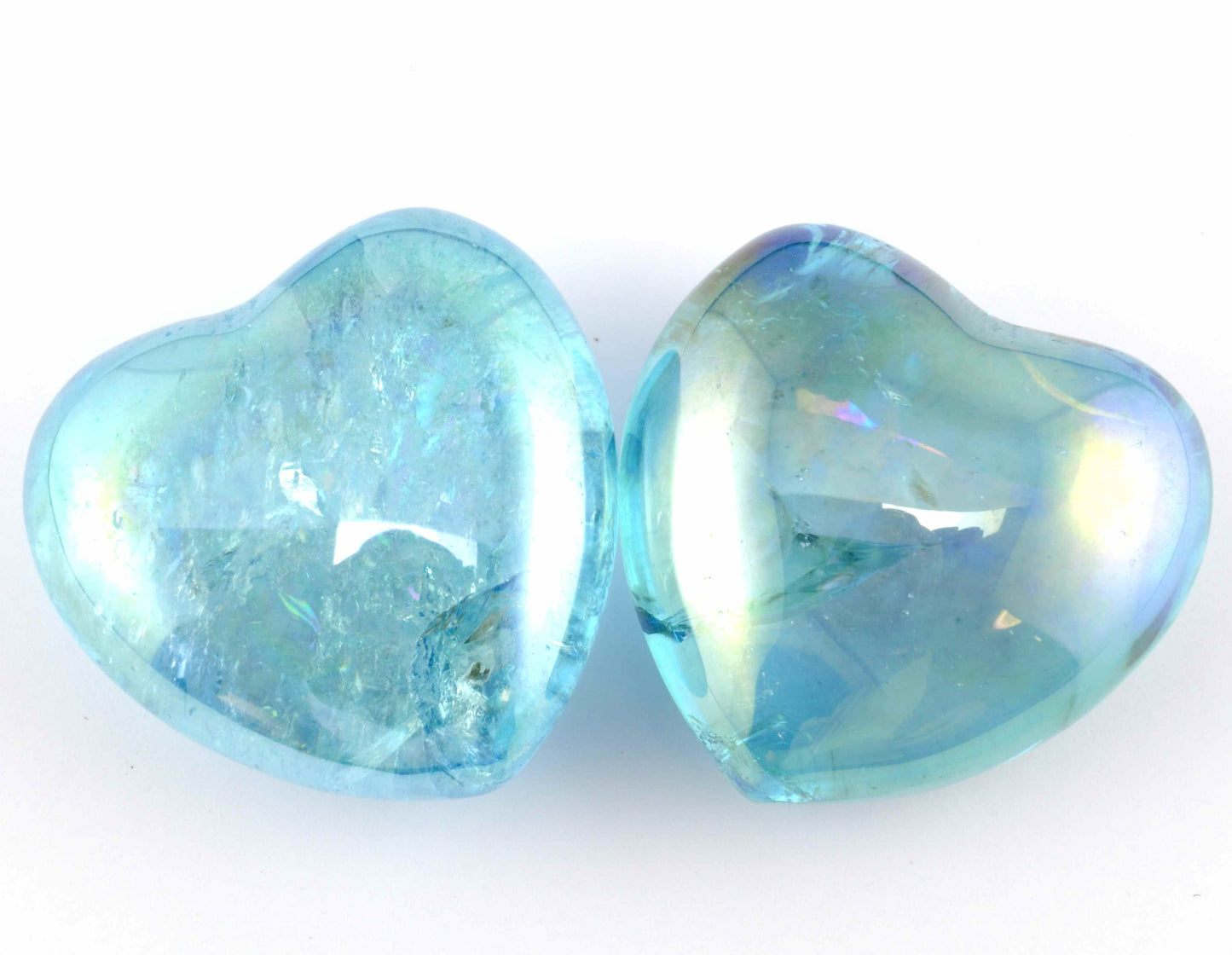 Aqua Aura Heart - Small