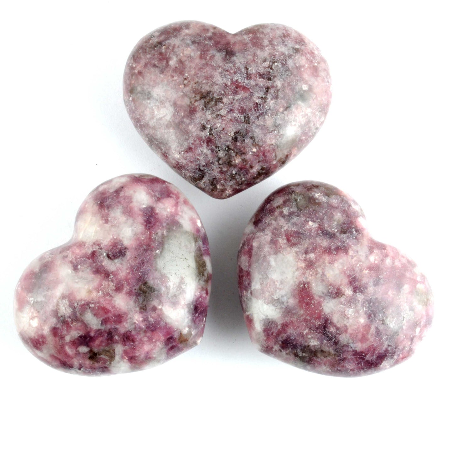 Pink Lepidolite Heart - Medium