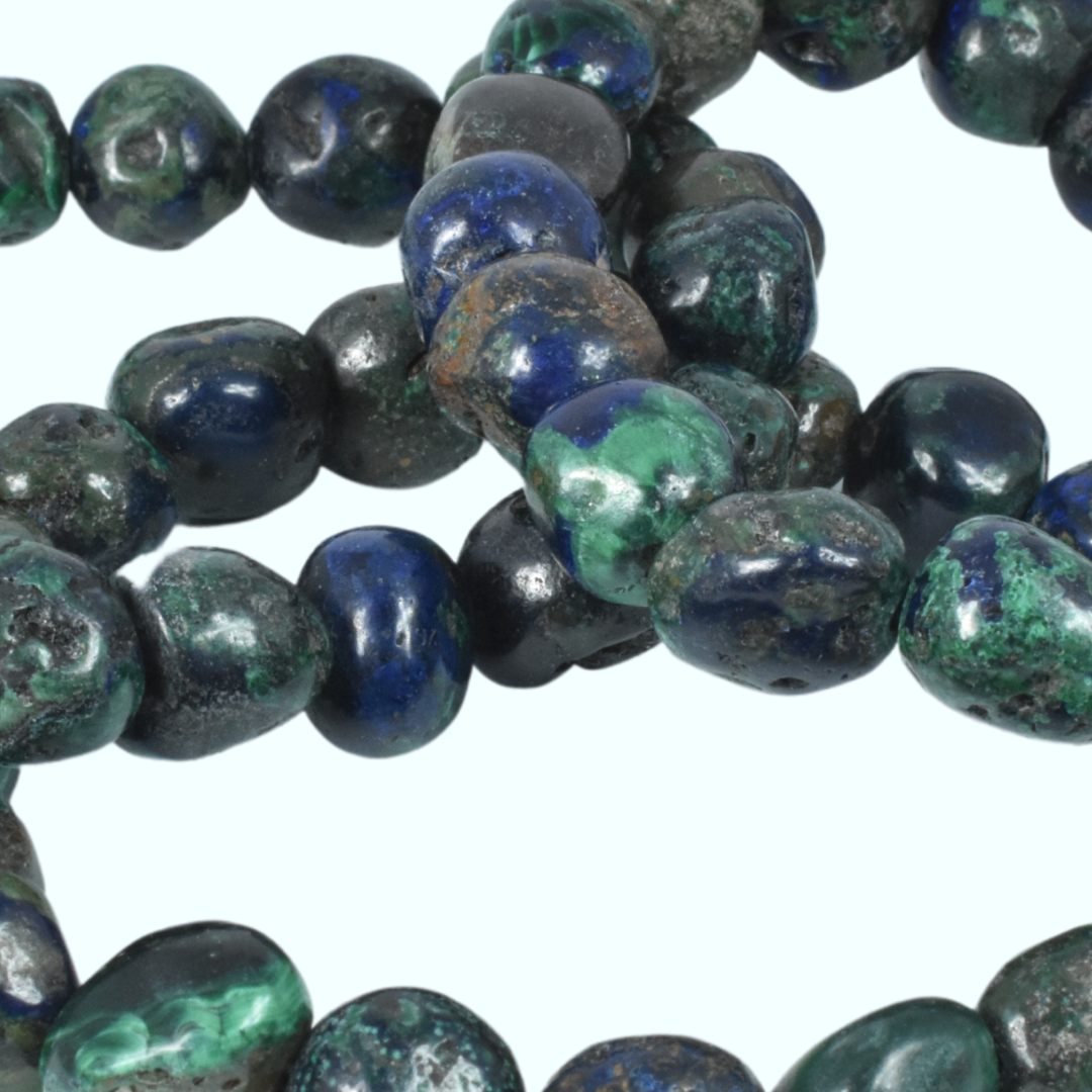 Azurite Malachite Tumbled Bracelet