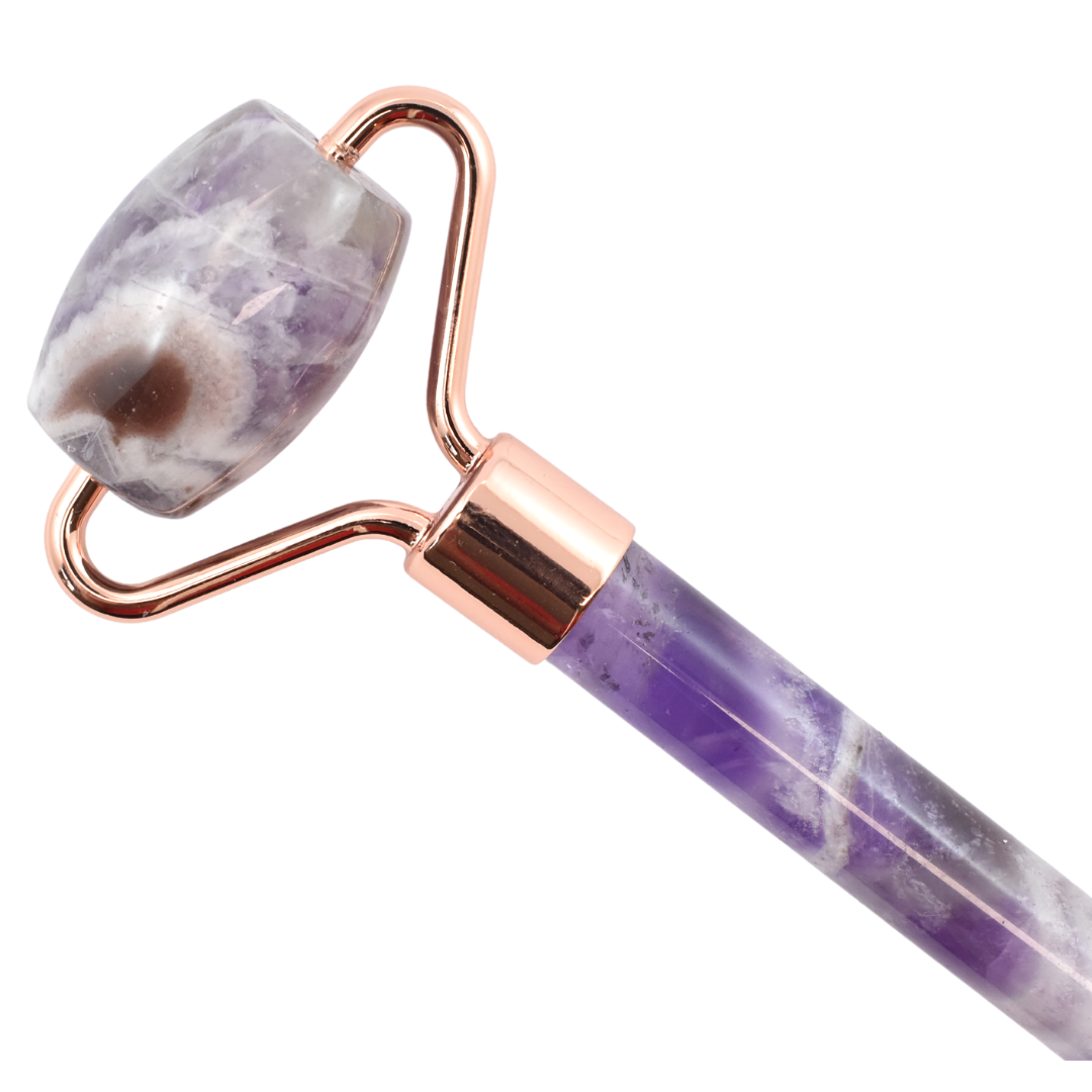 Amethyst Chevron Facial Roller