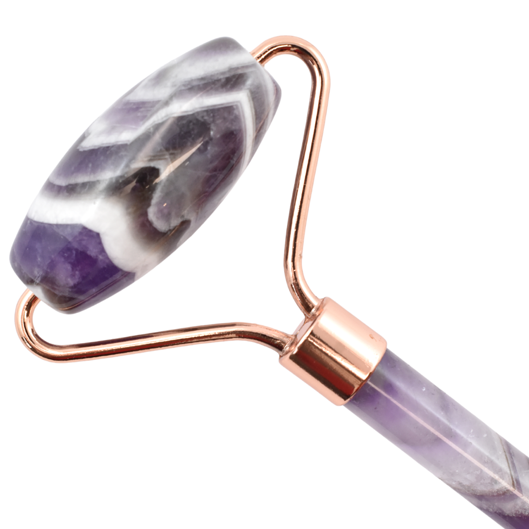Amethyst Chevron Facial Roller