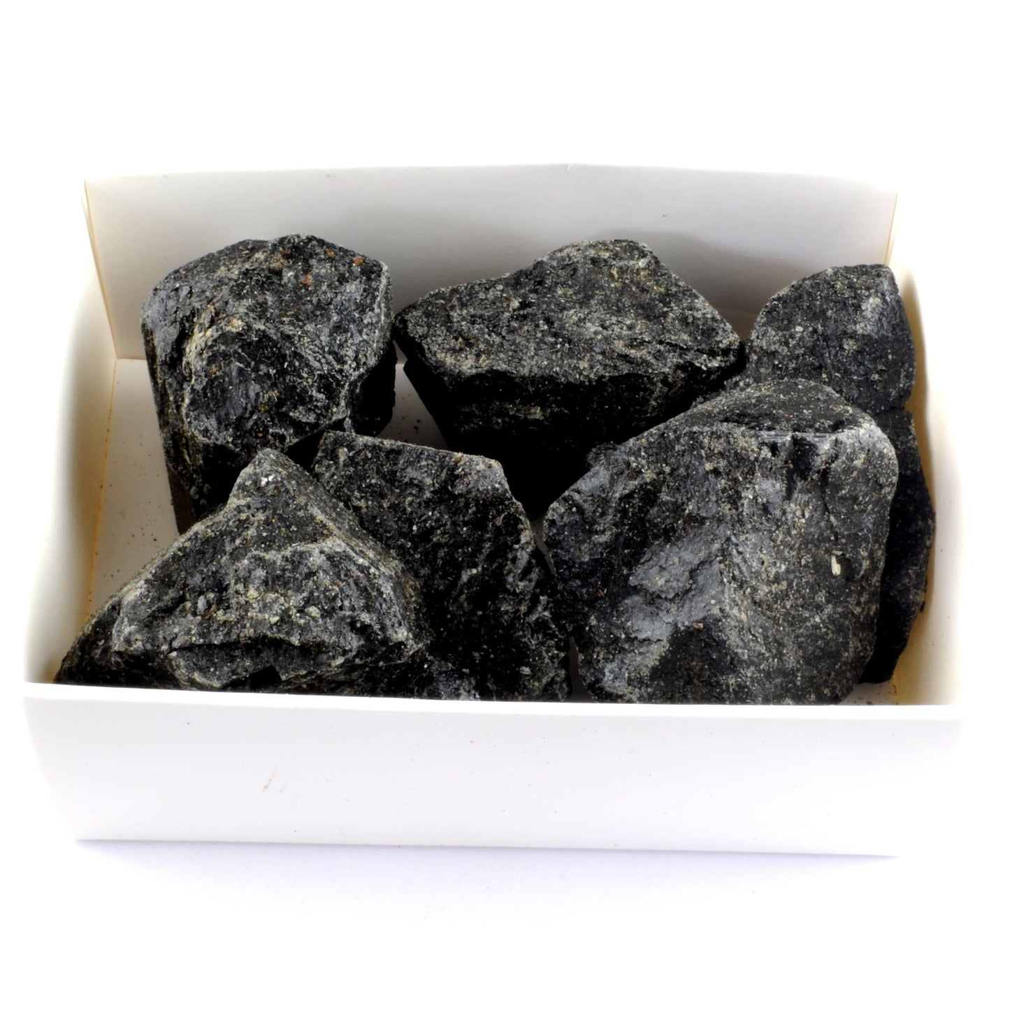 Natural Black Tourmaline Rough Box