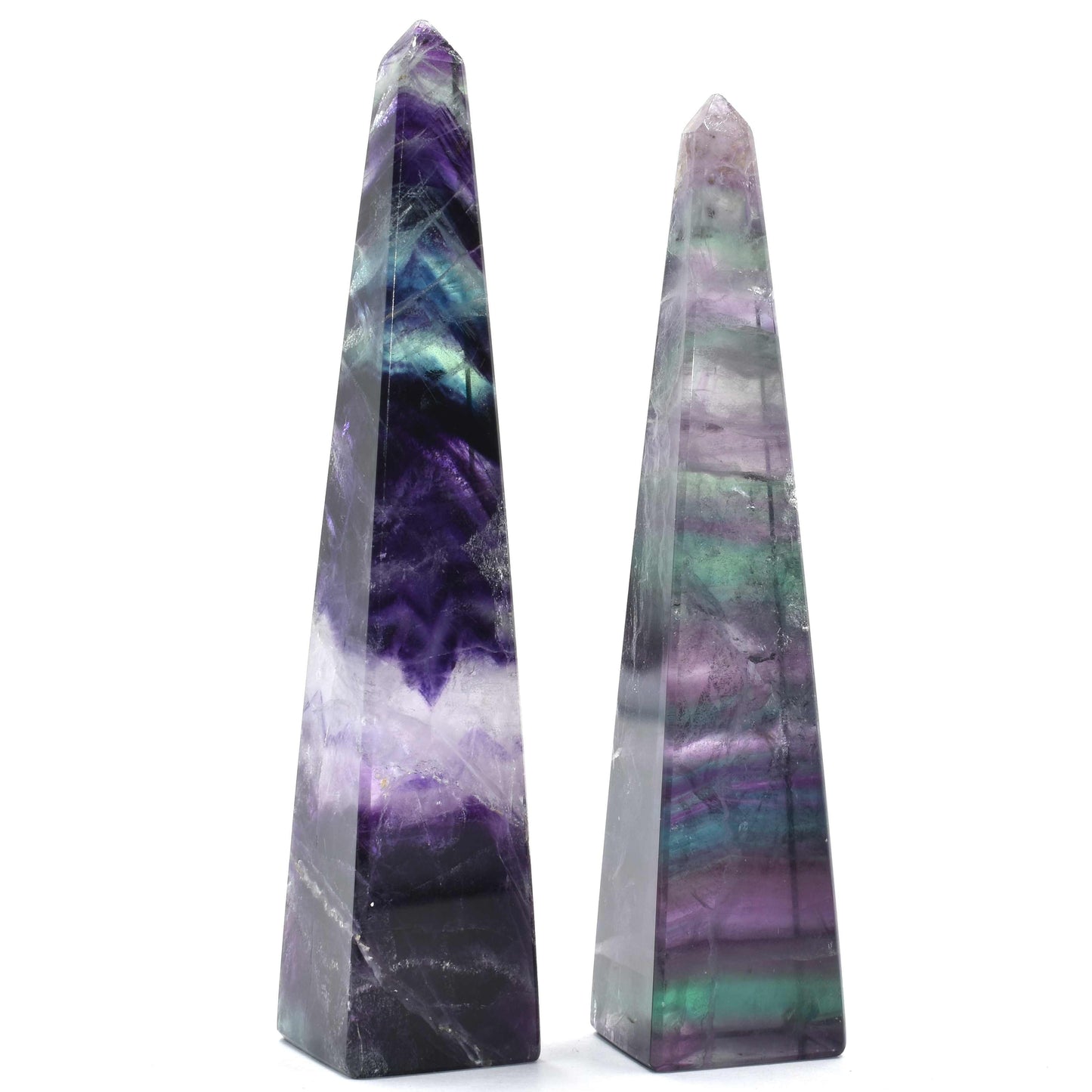 Rainbow Fluorite Obelisk #2