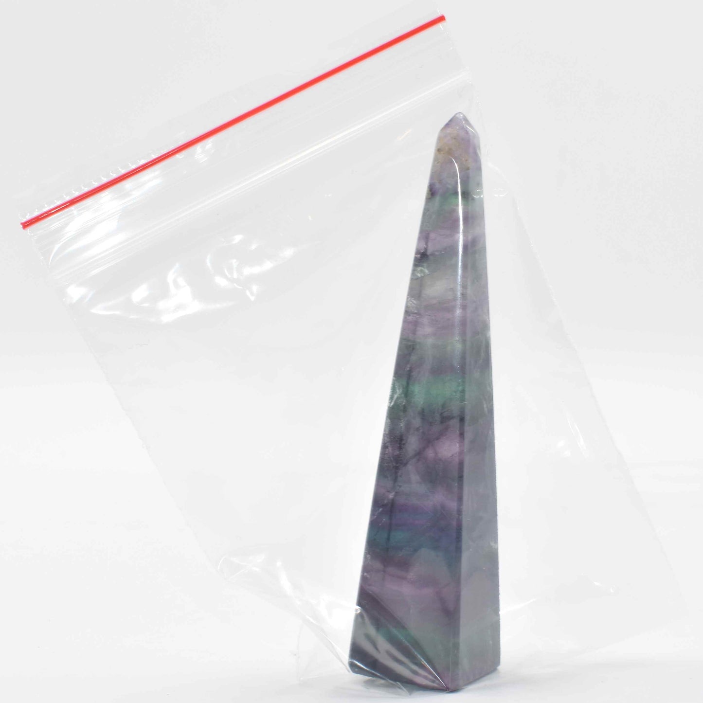 Rainbow Fluorite Obelisk