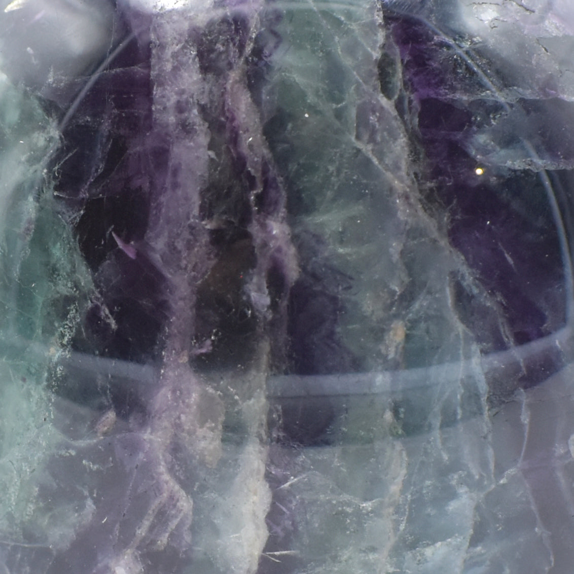 Rainbow Fluorite Sphere