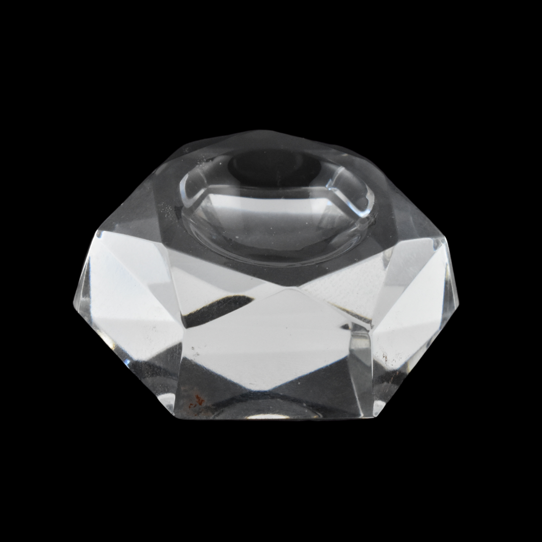 Hexagon Glass Crystal Ball Stand - 3 Sizes Available!