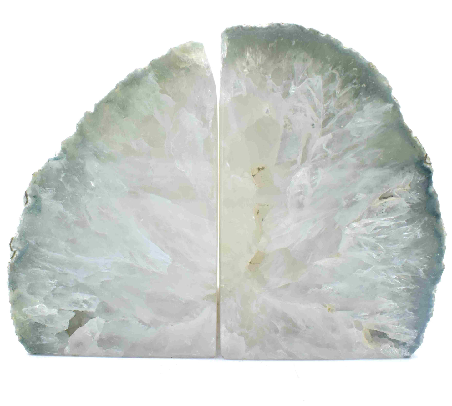 Natural Agate Book Ends