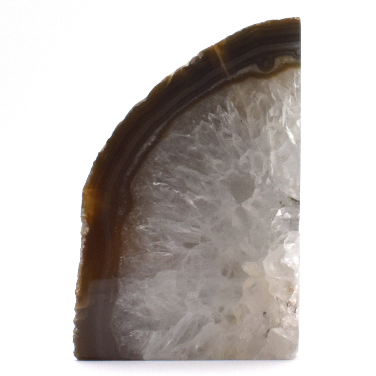 Natural Agate Book Ends