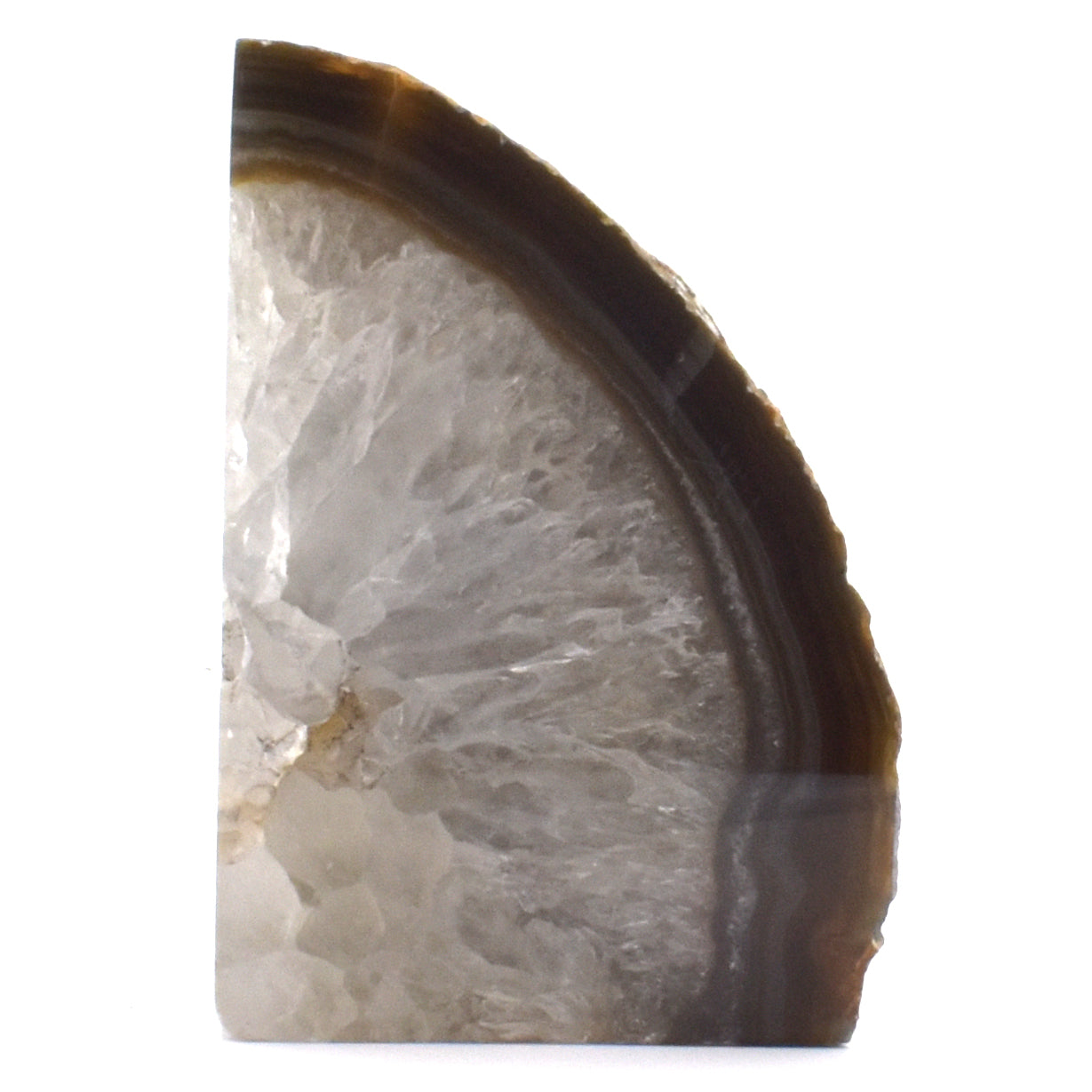 Natural Agate Book Ends