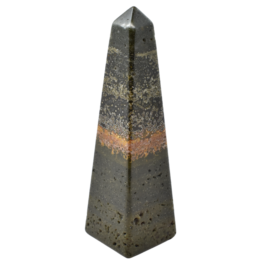 Ocean Jasper Obelisk