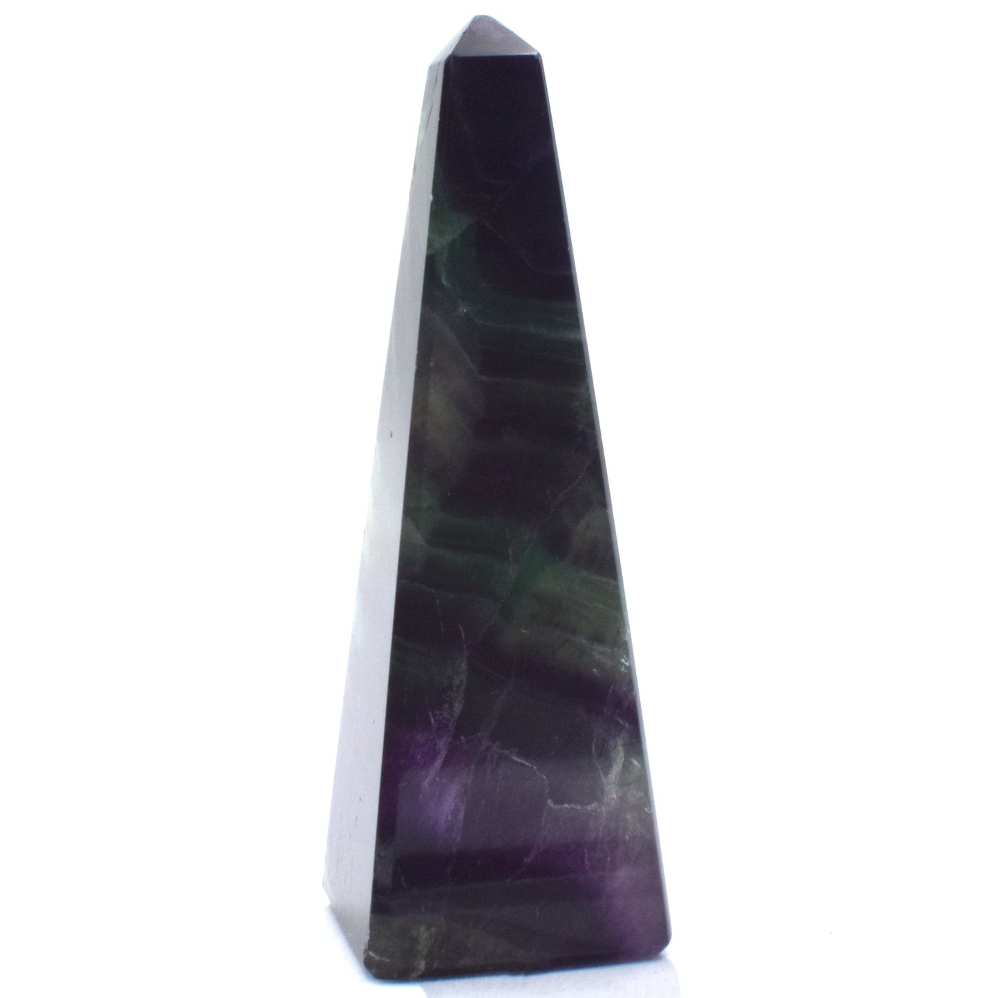 Rainbow Fluorite Obelisk