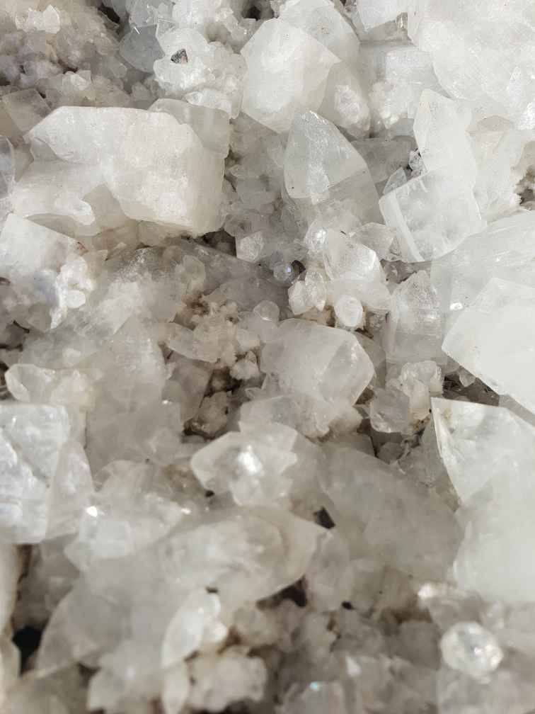 Huge Freestanding Apophyllite + Zeolite + Stillbite Statement Piece Cluster