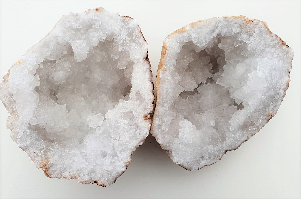 Huge Clear Quartz Geode - 3KG