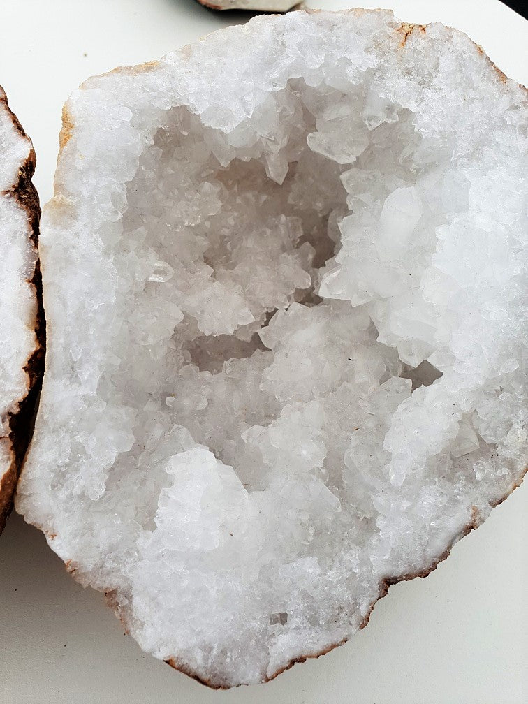 Huge Clear Quartz Geode - 3KG